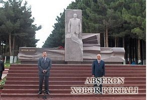 Prezident İlham Əliyevin Abşeron rayonuna səfəri