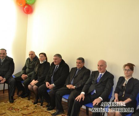 Abşeron Rayon İcra Hakimiyyətinin daxili imkanları hesabına inşa edilmiş daha bir bağça istifadəyə verildi