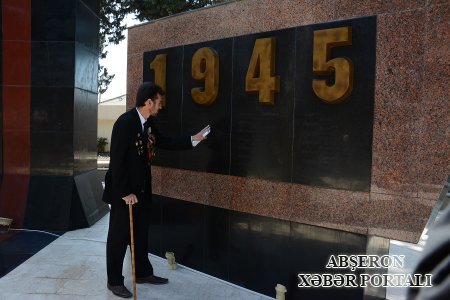 Abşeron rayonunda Qələbənin 69-cu ildönümü qeyd edildi