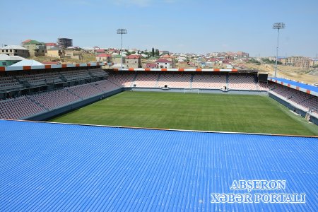 Respublikanın 3-cü ən böyük stadionu Abşeron rayonunda tikilib