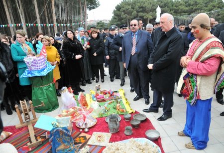 Abşeronda  Novruz bayramı qeyd olunub (Video,Foto)