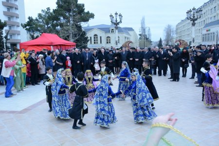 Abşeronda  Novruz bayramı qeyd olunub (Video,Foto)