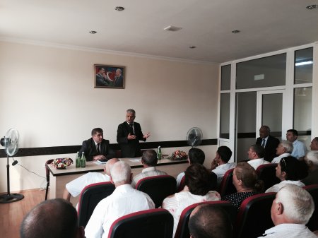 50 saylı Abşeron-Qobustan dairə seçki komissiyasında üçgünlük kurslara başlanılıb