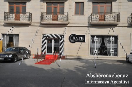 Xırdalanda  “RATE” restoranı açıldı