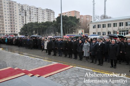 Abşeron rayonunda 20 Yanvar faciəsinin 27-ci ildönümü ilə əlaqədar anım mərasimi keçirildi