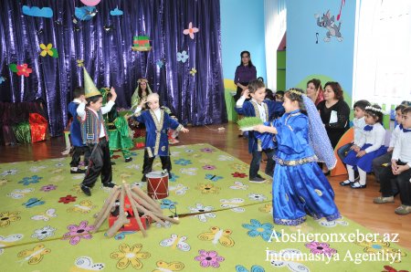 Xırdalan şəhər 27 saylı Uşaq bağçası və Körpələr evində  Novruz şənliyi keçirildi