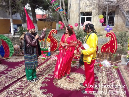 Xırdalanda uşaq bağçasında maraqlı Novruz şənliyi – Video