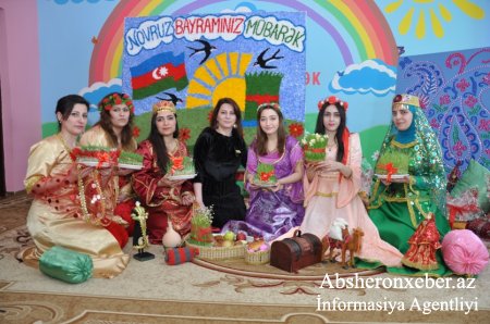 Diğah kənd  6 saylı  Körpələr evi-uşaq bağçasında Novruz şənliyi keçirildi