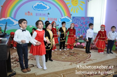 Diğah kənd  6 saylı  Körpələr evi-uşaq bağçasında Novruz şənliyi keçirildi