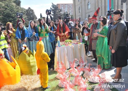 Abşeron rayonunda xalqımızın ən qədim bayramlarından olan Novruz bayramı qeyd edilib.