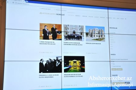 Abşeron rayon Heydər Əliyev Mərkəzinin rəsmi internet saytı istifadəyə verildi