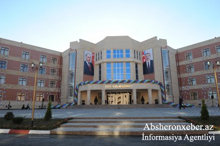 Abşeronda 2 yeni orta məktəb və 1 uşaq bağçası binası tikilir.