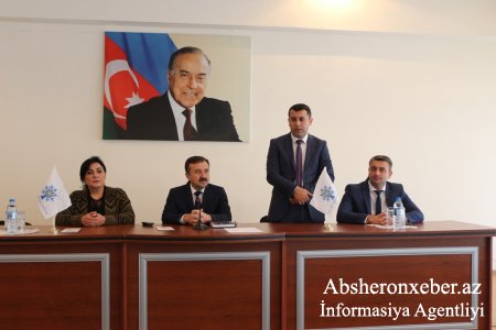 Yeni Azərbaycan Partiyası Abşeron rayon təşkilatının nümayəndələri mədəniyyət işçiləri ilə görüş keçirdib