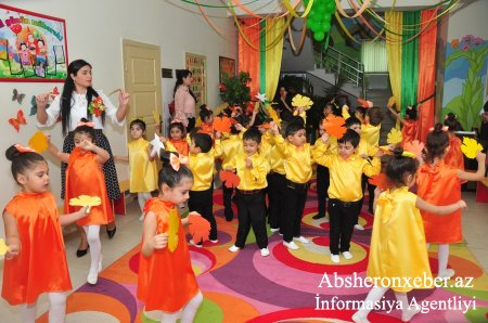 25  saylı körpələr evi-uşaq bağçasında “Qızıl payız” bayramı