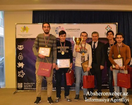 Abşeron rayonunun 2 komandası “Azərbaycanın intellektual birincisi” layihəsində Respublika çempionu oldu