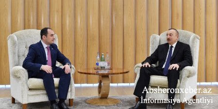 İlham Əliyev Gürcüstanın Baş nazirinin birinci müavini ilə görüşüb