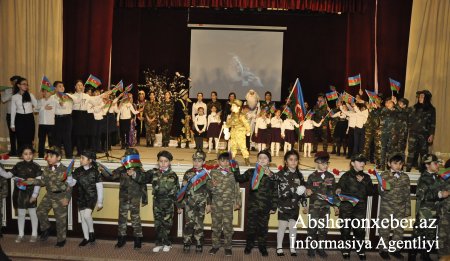 Abşeron RTŞ-nin təşkilatçılığı ilə Xocalı faciəsinin 26-cı ildönümü ilə bağlı tədbir keçirildi