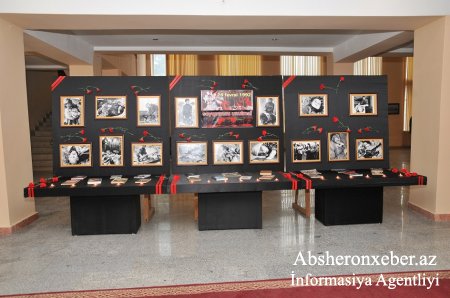Abşeron rayonunda Xocalı soyqırımının 26-cı ildönümünə həsr olunan anım tədbiri keçirilib