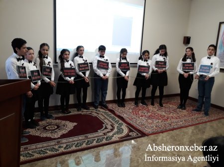 Hərbi Prokurorluq və Mehdiabad 4 nömrəli məktəbin birgə təşkilatçılığı ilə tədbir keçirilib