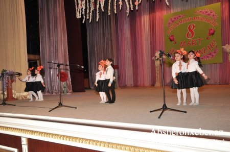 Abşeronda körpə fidanların iştirakı ilə 8 Mart Beynəlxalq Qadınlar Günü qeyd olundu