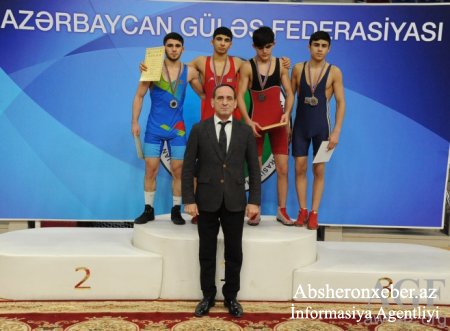 Abşeronun güləşçiləri Azərbaycan çempionatında 8 medal qazanıblar