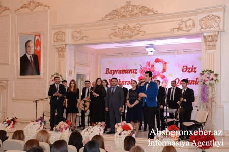 Abşeronda 8 Mart Beynəlxalq Qadınlar Günü qeyd edildi-FOTOLAR