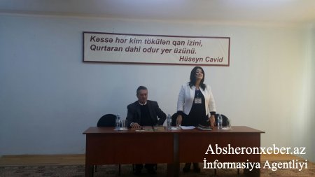 Mehdiabadda yazıçı-publisist Elçin Hüseynbəyli ilə görüş