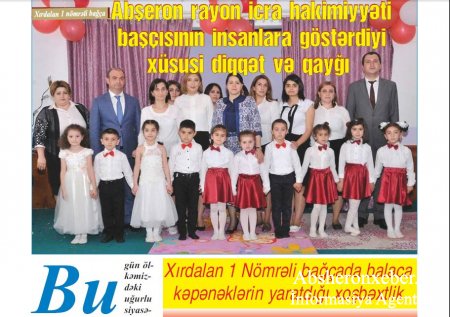 Məşhur uşaq jurnalı Xırdalan bağçasından yazdı