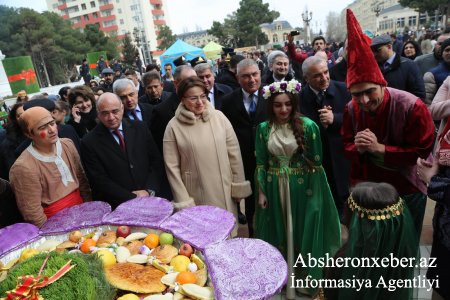 Abşeronda Novruz bayramı böyük izdihamla qeyd olundu