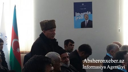 Abşeronlıların seçimi xalqımızın alternativsiz lideri İhlam Əliyevdir