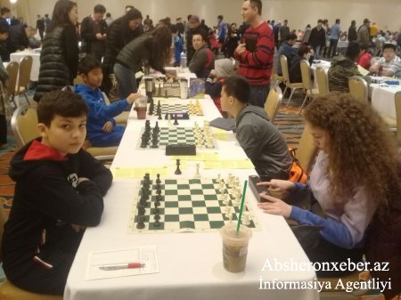 Abşeron şahmatçısı Amerkada keçirilən beynəlxalq turnirin üçüncüsü olub