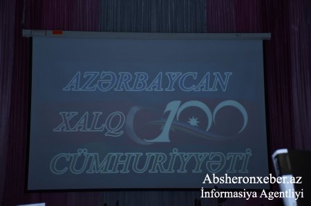 Abşeronda Azərbaycan Xalq Cümhuriyyətinin yaranmasının 100 illiyi qeyd olunub