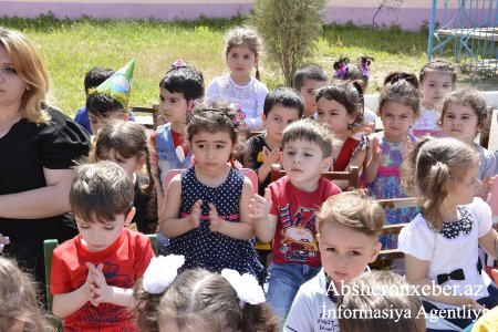 1 iyun-Uşaqların Beynəlxalq Müdafiə Günü Xırdalan bağçasında böyük təntənə ilə qeyd olundu.