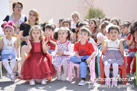 1 iyun-Uşaqların Beynəlxalq Müdafiə Günü Xırdalan bağçasında böyük təntənə ilə qeyd olundu.