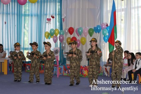 Xırdalanda körpə fidanlar Azərbaycan Ordusunun yaradılmasının 100 illik yubileyini qeyd etdilər