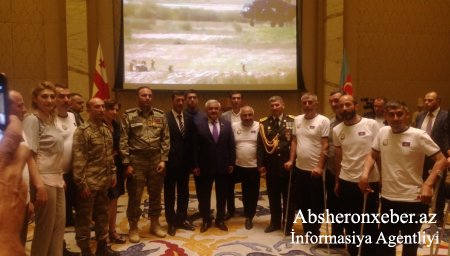 Azərbaycan ordusu-100 - Gürcüstanda tədbir keçirilib - FOTOLAR