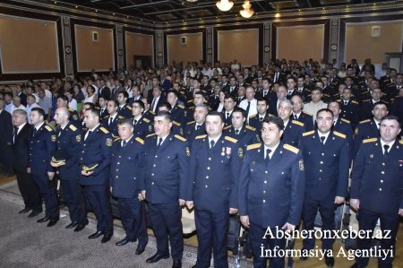 Azərbaycan polisinin 100 illik yubileyi Abşeron rayonunda təntənəli qeyd edilib