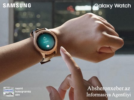 Samsung-dan "ağıllı saat" - Galaxy Watch