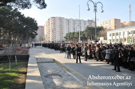 Abşeron rayonunda 20 Yanvar şəhidlərinin xatirəsi anılıb