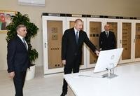 Prezident İlham Əliyev yenidən qurulan "Beyləqan-1" yarımstansiyasının açılışında iştirak edib