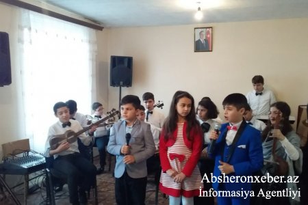 Abşeronlu gənc musiqiçilər Qobustan rayonunda konsert proqramı ilə çıxış ediblər