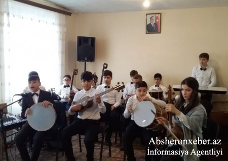 Abşeronlu gənc musiqiçilər Qobustan rayonunda konsert proqramı ilə çıxış ediblər