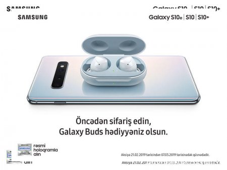 Samsung yeni Galaxy S10 xəttini təqdim etdi