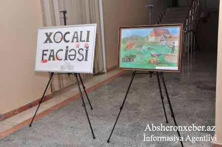 Xocalı soyqırımı qurbanlarının xatirəsi Abşeron rayonunda yad edildi