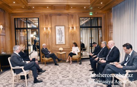Azərbaycanın Birinci vitse-prezidenti Mehriban Əliyeva “Rothschild Global Financial Advisory” şirkətinin rəhbəri ilə görüşüb