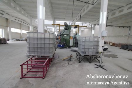 Respublikamızda ilk dəfə Qazaxda inşa olunan elektrod zavodu istehsala hazırdır