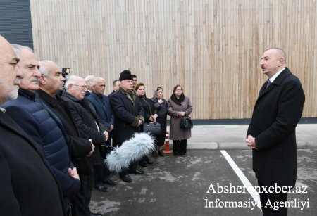 Prezident İlham Əliyev Mərdəkan-Qala avtomobil yolunun açılışında iştirak edib