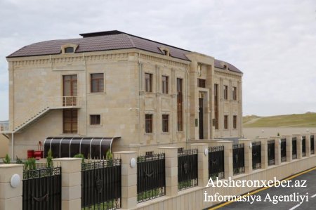 Qobu Polis Bölməsinin inzibati binasının açılışı olub