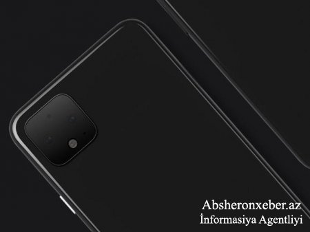 Pixel 4 smartfonunun ilk rəsmi fotosu
