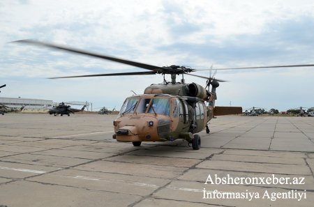 “TurAz Qartalı-2019” təlimlərinə döyüş helikopterləri də qoşulub